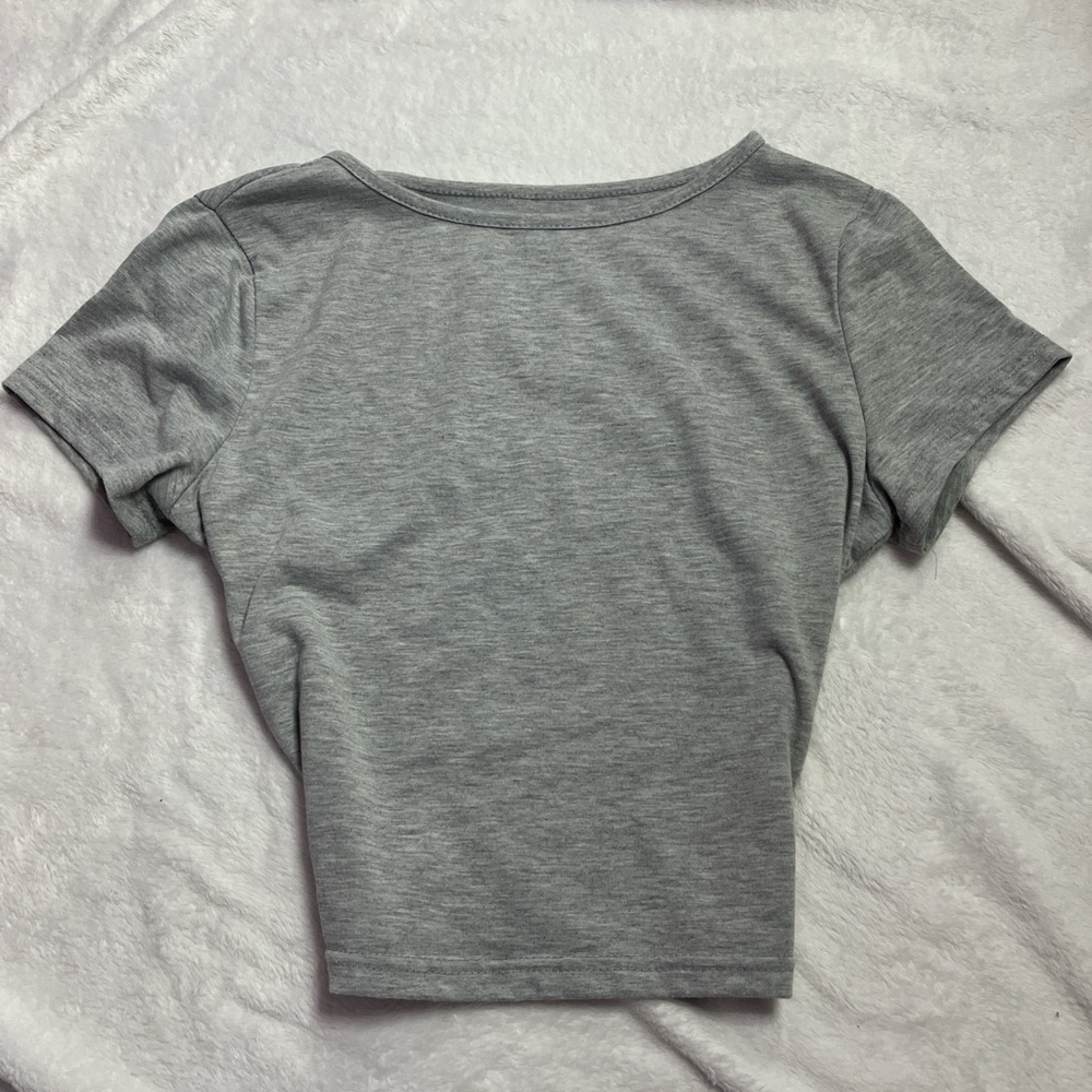 Gray Women's Top